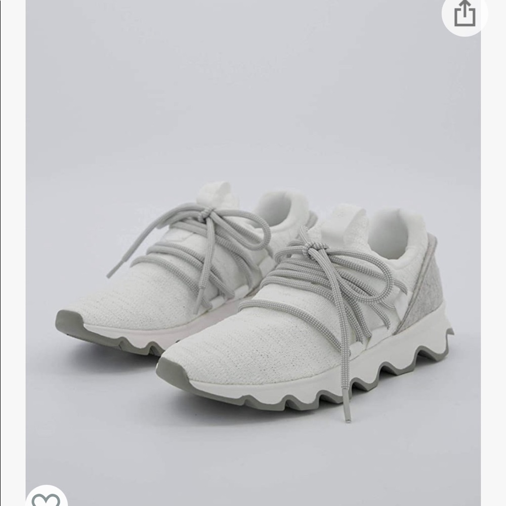 Sorel Kinetic Lace Up Gradient White